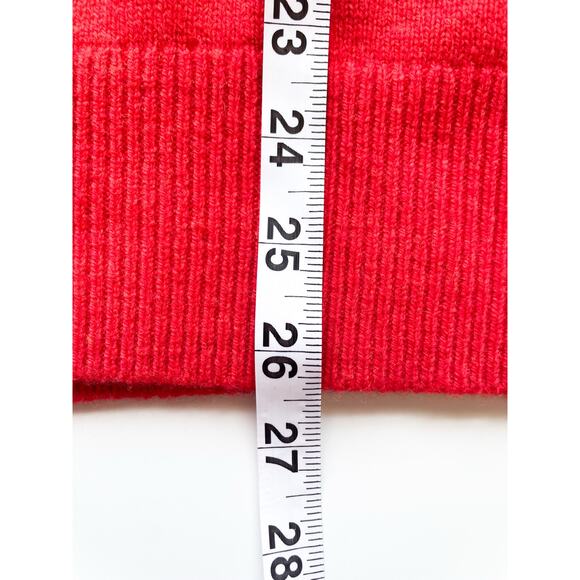 Women's Madewell Red Orange Button Down Cardigan Sweater Size XS - Picture 7 of 8